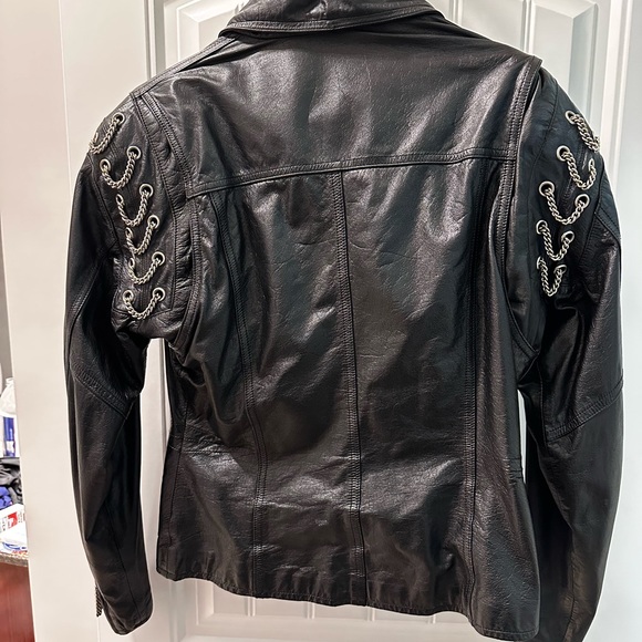 Women’s Harley biker jacket leather - Picture 3 of 3